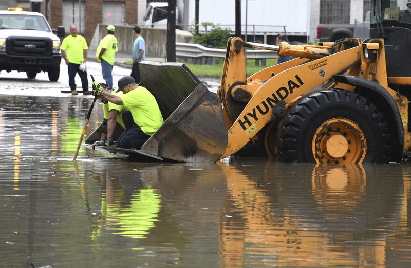 Rain brings floods, landslides around Pa.